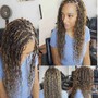 Mermaid braids knotless / Boho