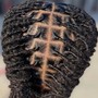 Senegalese’s twist (Rope Twist)