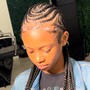 14 feed-in braids