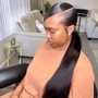 Medium Knotless braids