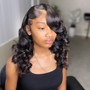 Medium Knotless braids