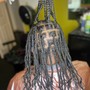 Large Knotless Braids