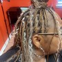 Medium Knotless Braids