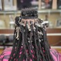 Traditional Coils starter locs for Ear to Shoulder Lengths