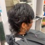 Women's Cut, relaxer and style