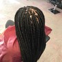 Small Knotless Braids