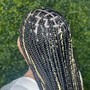 Small Knotless Braids