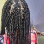 Large knotless Braids