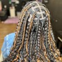 Senegalese Twists x Medium