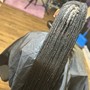 Rubber - band Knotless Braids Small