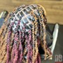 Small Knotless Braids x Bohemian