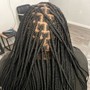 Color 1b  braiding hair