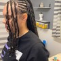 Cornrows/stitch braids