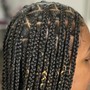 Small Knotless Braids