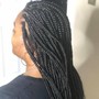 Small knotless braids