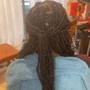 Medium box Braids