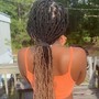 Small knotless braids