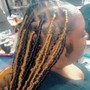 Medium soft/butterfly locs