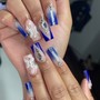 Hand Drawn Nail Art