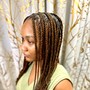 Kid's knotless braids(medium)