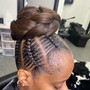 6-8 Feed in Braids