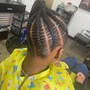 6-8 Feed in Braids