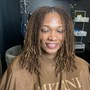 Loc and-Twist (Root touch up) and 2 strand twist