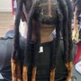 Short Faux Loc Extensions