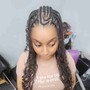 Freestyle french braids