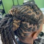 Loc Maintenance (retwist) INCLUDING Loc Style