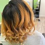 Full Head Color on natural hair