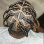 2 Feed In Braids