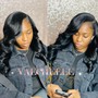 Closure Sew In (with hair, straight)