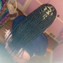 Large Knotless Braids