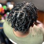 Natural Hair Two Strand Twist