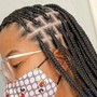 2 Feed In Braids