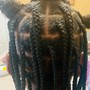 Smedium Knotless Braids