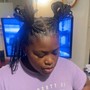 Kids knotless Braids