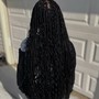 Knotless braids