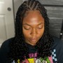 half Sew In half feed in braids