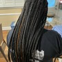 Straight back Braids