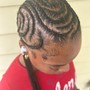 Freestyle Straight Back Braids 5-15 Braids