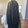 Small Knotless Braids