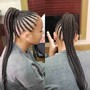 Take down smedium size braids