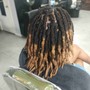 Wash and retwist via interlock