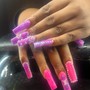 Long Acrylic Nails