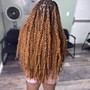 Extended loc twist shoulder length