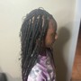 Knotless Small Braids