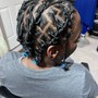 Two strand starter locs