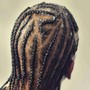 Small medium Box Braids